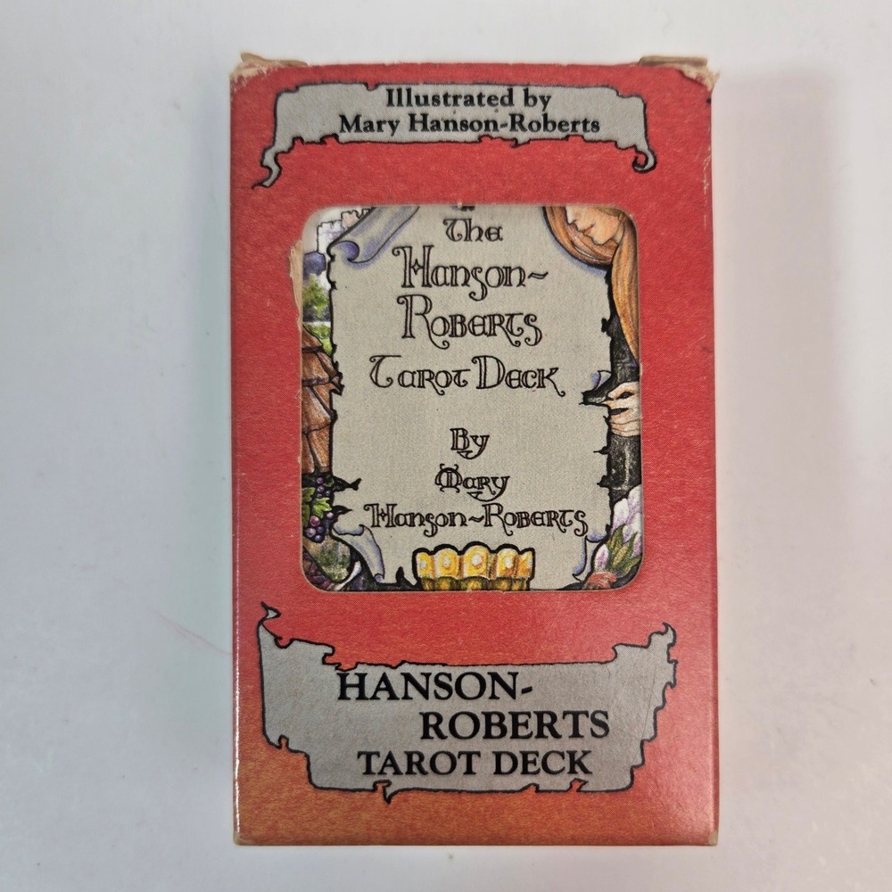 Hanson-Roberts Tarot Deck Mary Hanson-Roberts US Games Systems Vintage 1985